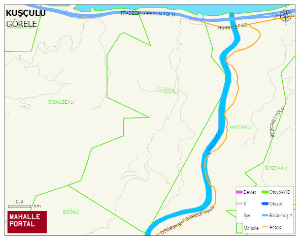 KUŞÇULU Köyü Haritası | Uydu Görüntüsü ve Harita Detayları