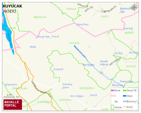 KUYUCAK Mahallesi Haritası | Uydu Görüntüsü ve Harita Detayları