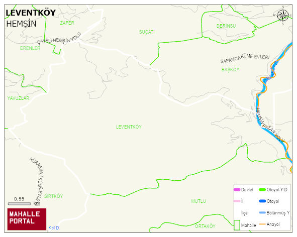 LEVENTKÖY Köyü Haritası | Uydu Görüntüsü ve Harita Detayları