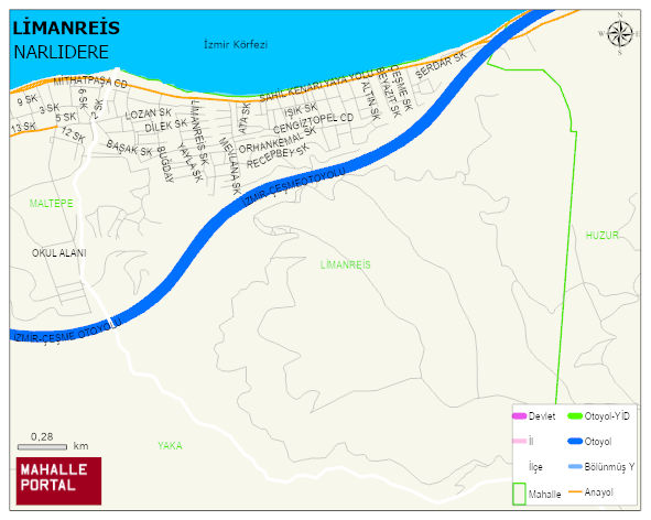 LİMANREİS Mahallesi Haritası | İnteraktif Köy ve Mahalle Sınırları