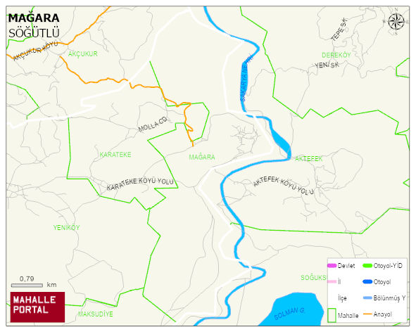 MAĞARA Mahallesi Haritası | Güncel Mahalle ve Köy Haritası