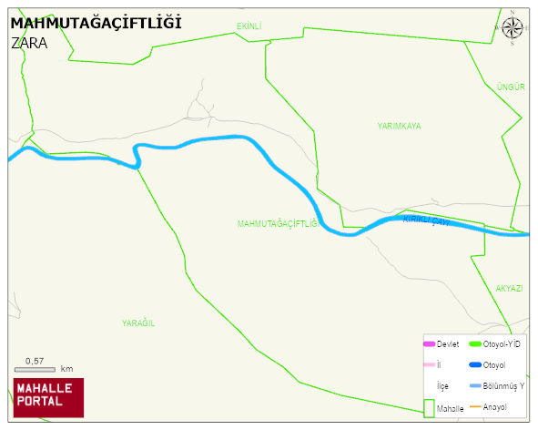 MAHMUTAĞAÇİFTLİĞİ Köyü Haritası | Mahalle Sokak Haritası