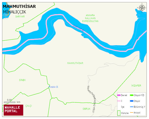 MAHMUTHİSAR Mahallesi Haritası | Uydu Görüntüsü ve Harita Detayları