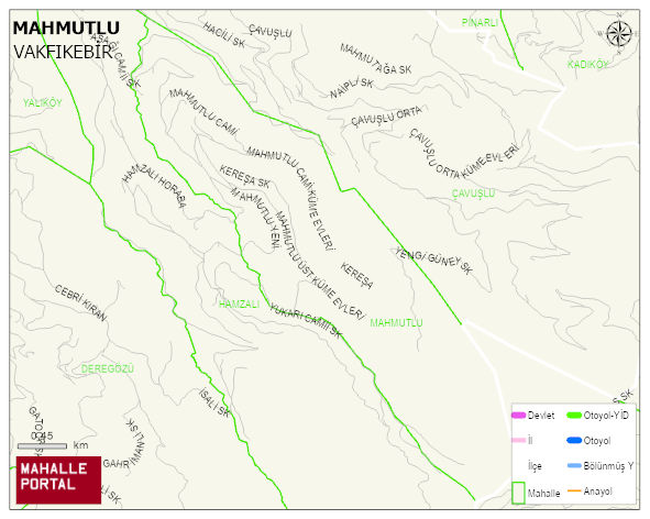 MAHMUTLU Mahallesi Haritası | Uydu Görüntüsü ve Harita Detayları