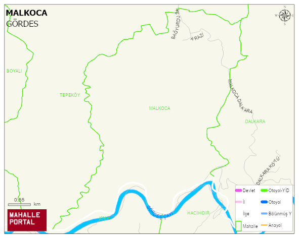 MALKOCA Mahallesi Haritası | Uydu Görüntüsü ve Harita Detayları