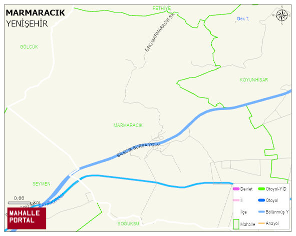 MARMARACIK Mahallesi Haritası | Coğrafi Yapı ve Detaylı Haritası