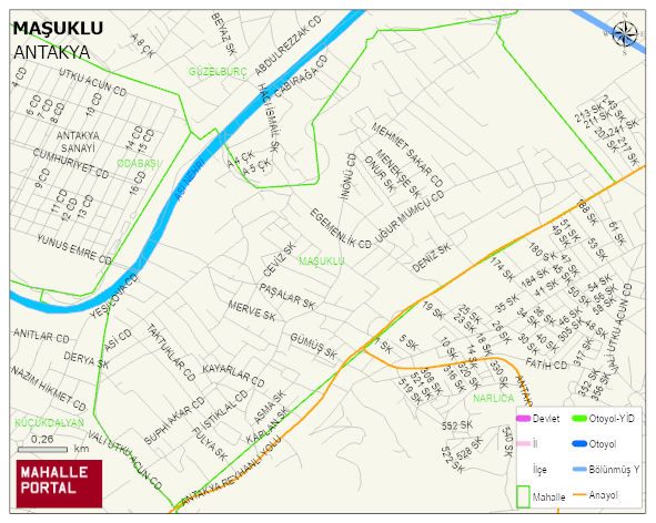 MAŞUKLU Mahallesi Haritası | Güncel Mahalle ve Köy Haritası