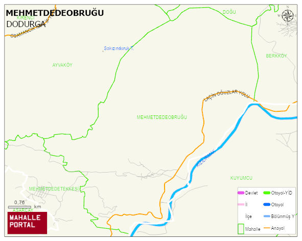 MEHMETDEDEOBRUĞU Köyü Haritası | Mahalle Sokak Haritası