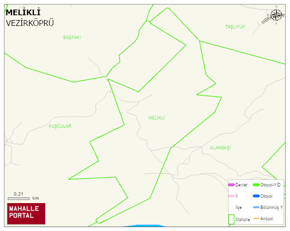 MELİKLİ Mahallesi Haritası | Güncel Mahalle ve Köy Haritası
