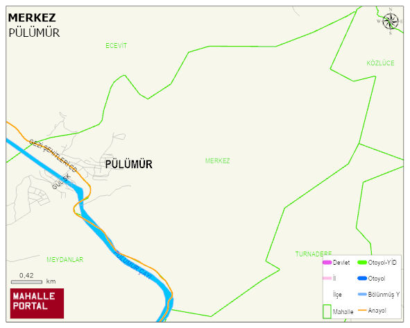MERKEZ Mahallesi Haritası | Mahalle Sokak Haritası