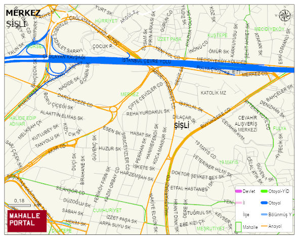 MERKEZ Mahallesi Haritası | Güncel Mahalle ve Köy Haritası