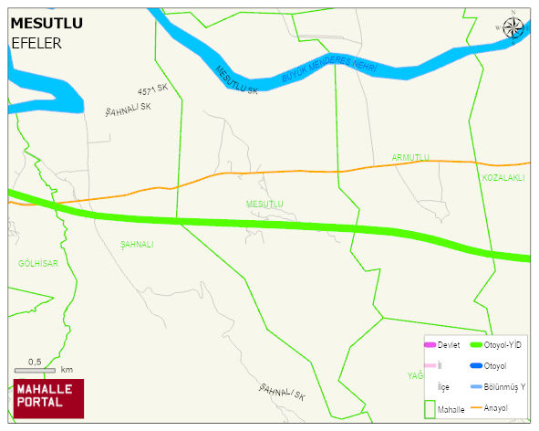 MESUTLU Mahallesi Haritası | İnteraktif Köy ve Mahalle Sınırları