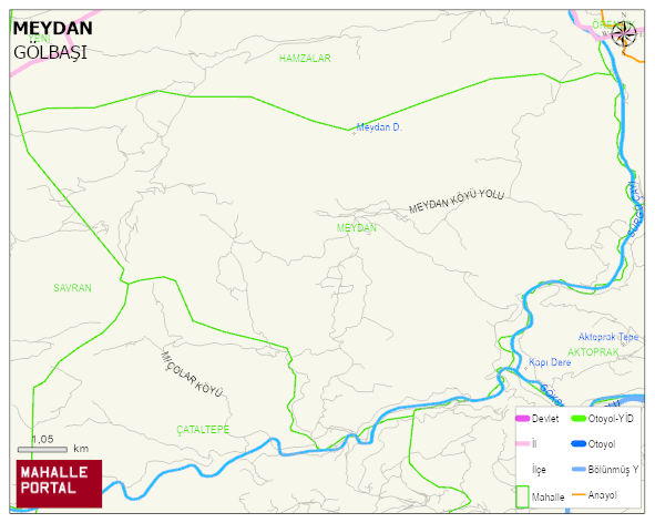MEYDAN Köyü Haritası | İnteraktif Köy ve Mahalle Sınırları