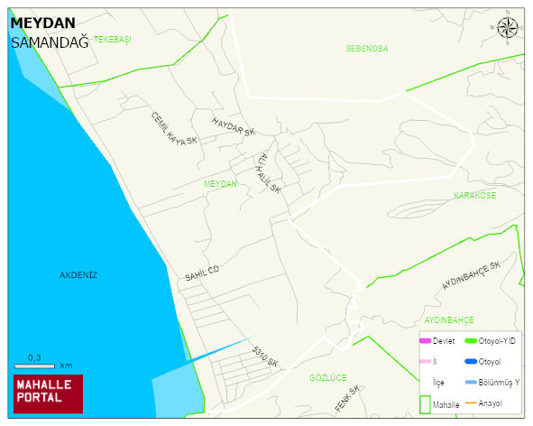 MEYDAN Mahallesi Haritası | Mahalle Sokak Haritası