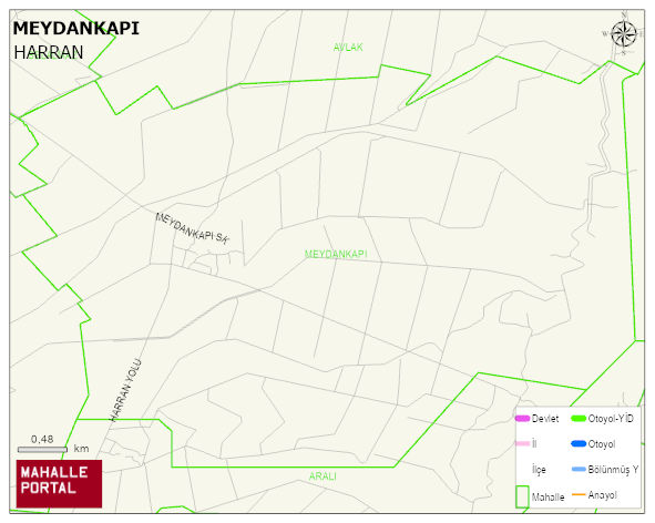 MEYDANKAPI Mahallesi Haritası | Detaylı Köy ve Mahalle Görünümü