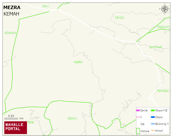 MEZRA Köyü Haritası | Uydu Görüntüsü ve Harita Detayları