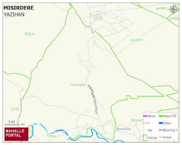 MISIRDERE Mahallesi Haritası | Uydu Görüntüsü ve Harita Detayları