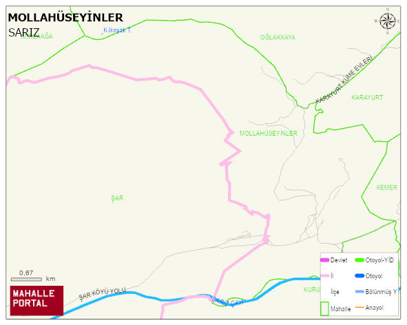MOLLAHÜSEYİNLER Mahallesi Haritası | İnteraktif Köy ve Mahalle Sınırları
