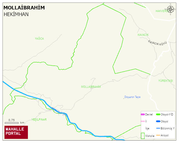 MOLLAİBRAHİM Mahallesi Haritası | Güncel Mahalle ve Köy Haritası