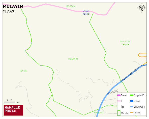 MÜLAYİM Köyü Haritası | Mahalle Sokak Haritası