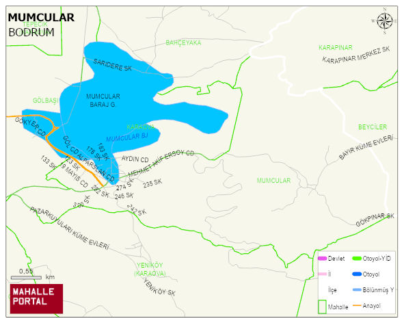 MUMCULAR Mahallesi Haritası | Mahalle Sokak Haritası