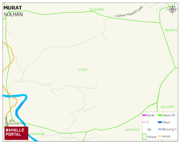 MURAT Köyü Haritası | Güncel Mahalle ve Köy Haritası