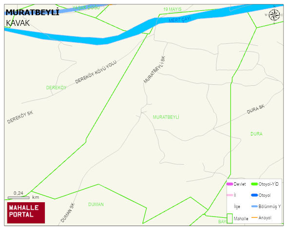 MURATBEYLİ Mahallesi Haritası | Uydu Görüntüsü ve Harita Detayları