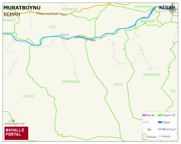 MURATBOYNU Köyü Haritası | İnteraktif Köy ve Mahalle Sınırları