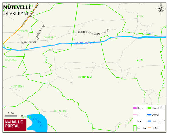 MÜTEVELLİ Mahallesi Haritası | Sayısal Bölge Görünümü