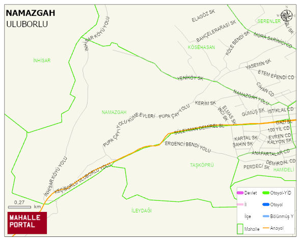 NAMAZGAH Mahallesi Haritası | Güncel Mahalle ve Köy Haritası
