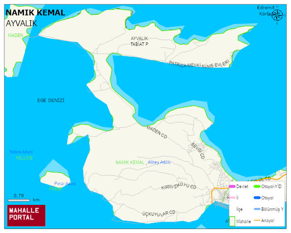 NAMIK KEMAL Mahallesi Haritası | Güncel Mahalle ve Köy Haritası