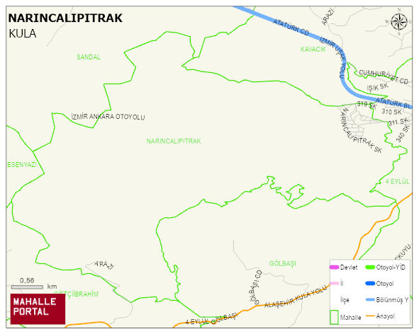 NARINCALIPITRAK Mahallesi Haritası | Mahalle Sokak Haritası