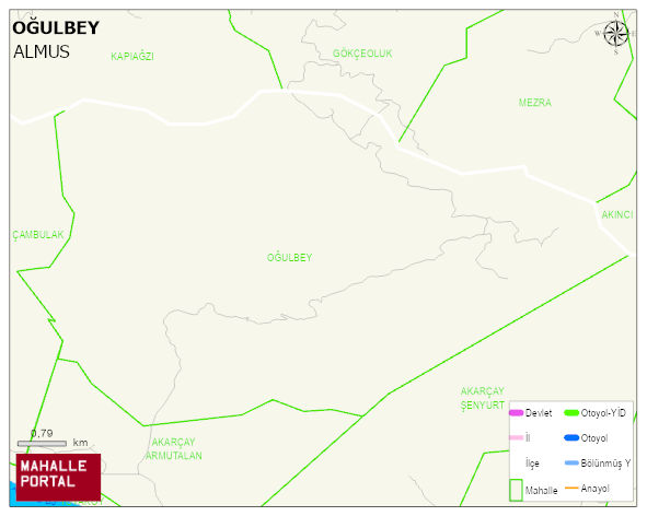 OĞULBEY Köyü Haritası | Uydu Görüntüsü ve Harita Detayları