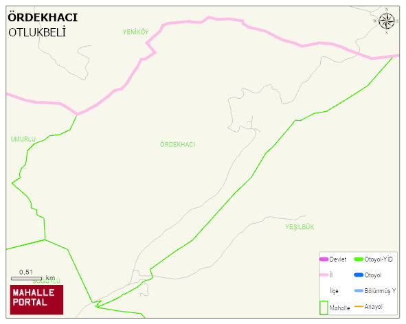 ÖRDEKHACI Köyü Haritası | İnteraktif Köy ve Mahalle Sınırları