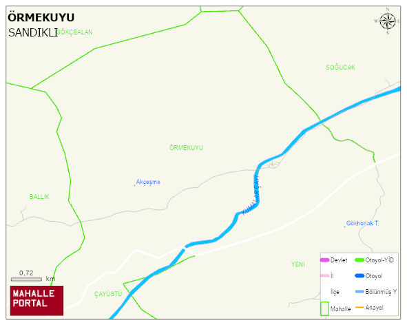 ÖRMEKUYU Köyü Haritası | Güncel Mahalle ve Köy Haritası