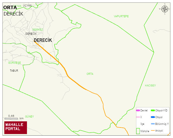 ORTA Mahallesi Haritası | Mahalle Sokak Haritası