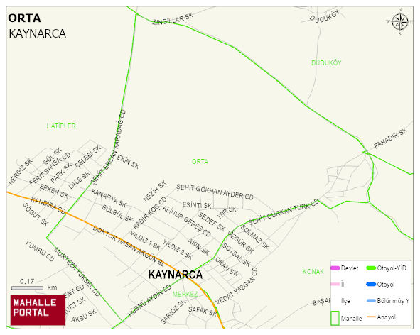 ORTA Mahallesi Haritası | Uydu Görüntüsü ve Harita Detayları