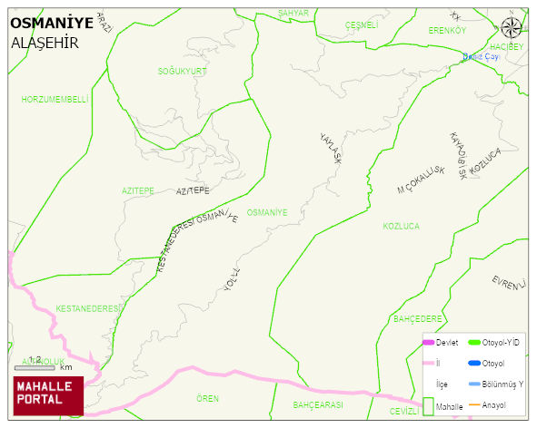OSMANİYE Mahallesi Haritası | Uydu Görüntüsü ve Harita Detayları