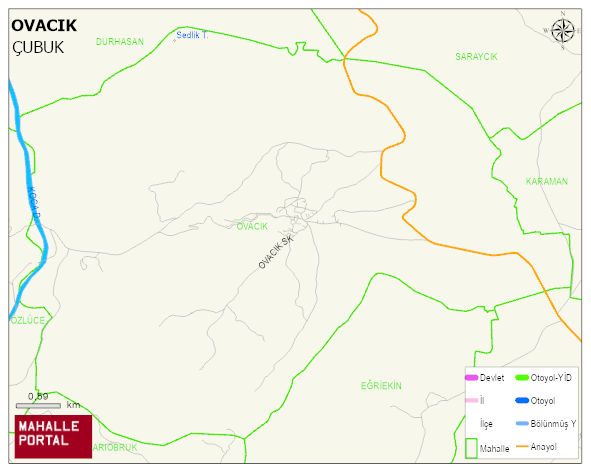 OVACIK Mahallesi Haritası | Güncel Mahalle ve Köy Haritası