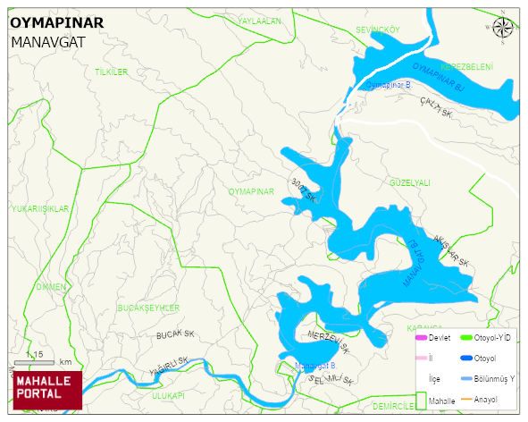 OYMAPINAR Mahallesi Haritası | Uydu Görüntüsü ve Harita Detayları