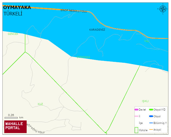 OYMAYAKA Köyü Haritası | Güncel Mahalle ve Köy Haritası