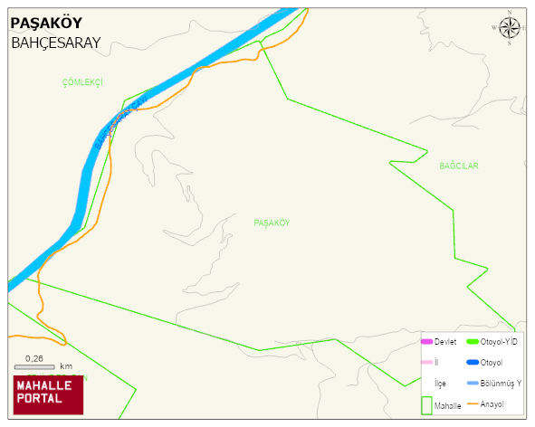 PAŞAKÖY Mahallesi Haritası | Mahalle ve Köy Sınırı