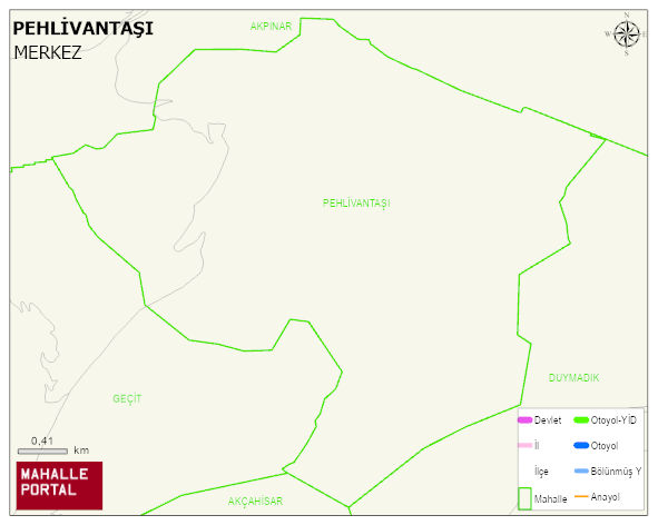 PEHLİVANTAŞI Köyü Haritası | Uydu Görüntüsü ve Harita Detayları