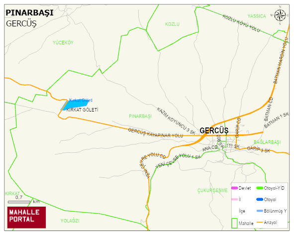 PINARBAŞI Mahallesi Haritası | Mahalle Sokak Haritası