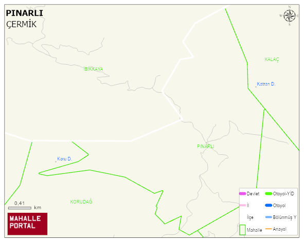 PINARLI Mahallesi Haritası | Mahalle Sokak Haritası