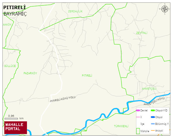 PITIRELİ Köyü Haritası | İnteraktif Köy ve Mahalle Sınırları