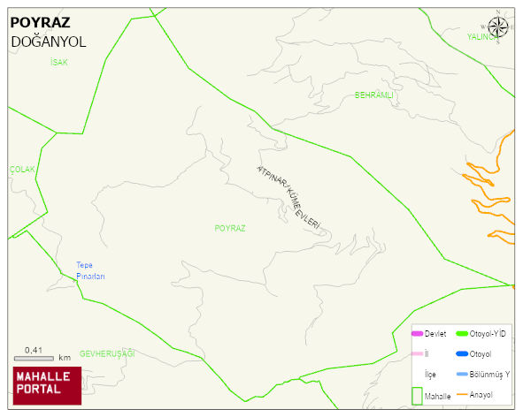 POYRAZ Mahallesi Haritası | Güncel Mahalle ve Köy Haritası