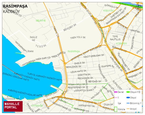 RASİMPAŞA Mahallesi Haritası | Detaylı Köy ve Mahalle Görünümü