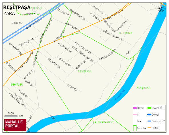 REŞİTPAŞA Mahallesi Haritası | Uydu Görüntüsü ve Harita Detayları