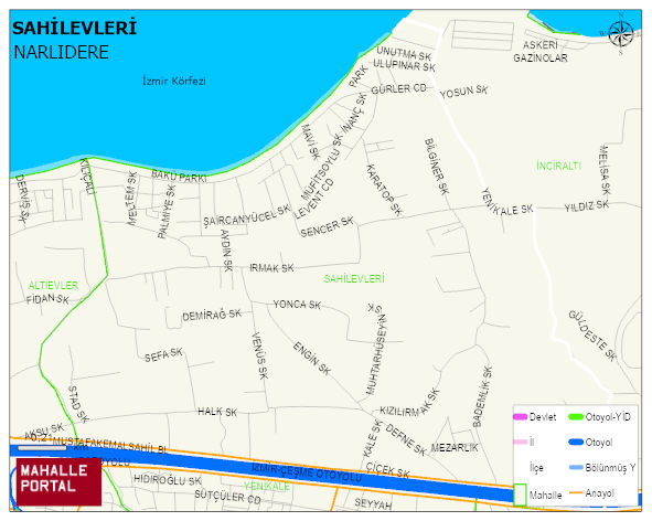 SAHİLEVLERİ Mahallesi Haritası | Uydu Görüntüsü ve Harita Detayları